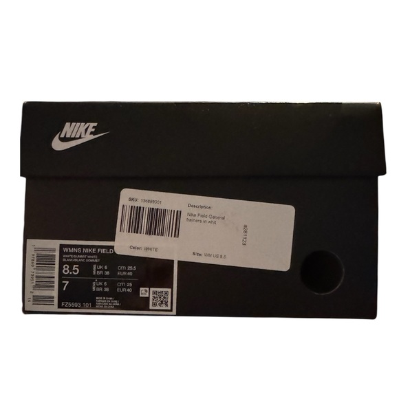 Nike Field General Trainers White Gum Sole Sneakers Women’s Size 8.5 - Picture 14 of 16